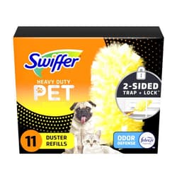 Swiffer Dusters Heavy Duty Pet Multi-Surface Duster Refills for Cleaning, With Febreze Odor Defense, 11 Count