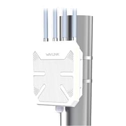 WAVLINK Outdoor WiFi Extender AX1800 High Power Outdoor Weatherproof WiFi Range Extender, Long Range Outdoor WiFi Access Point with 8dBi Detachable Antenna, Passive/Active POE, Dual Band 2.4GHz+5GHz