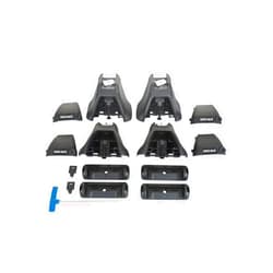 Rhino Rack Quick Mount Legs for HD Bars with Locks x4 (RLKHD), Small