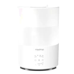 raydrop Humidifiers for Bedroom, 3.0L Cool Mist Humidifiers for Large Room & Home, Top Fill Air Humidifier for Baby Nursery & Plants, Essential Oil Diffuser with Color Lights, Timer, Auto Shut-Off