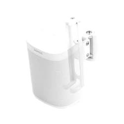 EMAQUIN Wall Mount Bracket for SONOS ONE/SONOS ONE SL/SONOS Play 1 Speaker (Swivel and Tilt,Compatible with Both SONOS ONE/ONE SL/SONOS Play 1,White Single pc)