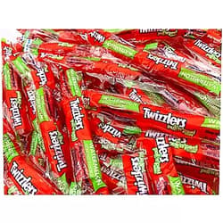 Sweetsome Twizzlers Pull N Peel Watermelon Candy - Watermelon Licorice Single Wrapped - 2 Pound