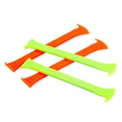 PEUTIER 4pcs Vinyl Wrap Tool Kit, Car Wrapping Tools Window Tint Film Tool Kit PPF Wrap Tool Kit Single-Axe Vinyl Wrap Tool for Car Wrapping (Green, Orange)