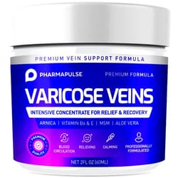 Pharmapulse Varicose & Spider Veins Soothing Leg Cream - Relaxing Leg Cream Formula - Fast-Acting Relief Cream - Expertly Crafted for Optimal Comfort 2oz