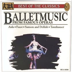 Verdi, Giuseppe (Composer), Gounod, Charles (Composer), Saint-Saens, Camille (Composer), Wagner, Richard [Classical] (Composer), Delibes, Leo (Composer), Dennis Burkh (Conductor), Slovak Philharmonic Orchestra (Performer), Slovakia Philharmonic Orchestra (Performer) & 5 more Format: Audio CD Ballet Music From Famous Operas