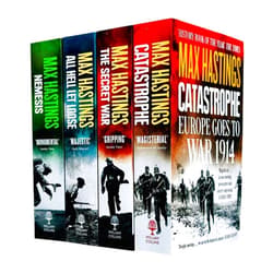 By Max Hastings (Author) Max Hastings 4 Books Collection Set (The Secret War, Nemesis, Catastrophe, All Hell Let Loose)