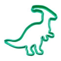 YNGLLC PARASAUROLOPHUS DINOSAUR OUTLINE DINO NEAR CRESTED LIZARD SPECIAL OCCASION COOKIE CUTTER BAKING TOOL 3D PRINTED MADE IN USA PR2128