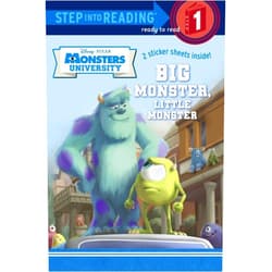 By Mary Tillworth (Author), RH Disney (Illustrator) Big Monster, Little Monster (Disney/Pixar Monsters University) (Step into Reading)
