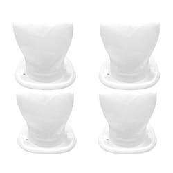 Gekrpro 4 Pack HNVCF10 Vacuum Filter Compatible with Black+Decker Dustbuster Handheld Vacuum, HNVC215B10,HNVC220BCZ01,HNVC215BW52, HNV215B12, HNVC115J06, HNVC115B22