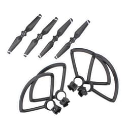 ApplianPar 4Pcs Lightweight CW CCW Quick Release Folding Blades Propellers and Propeller Protector Guard for DJI Spark Drone
