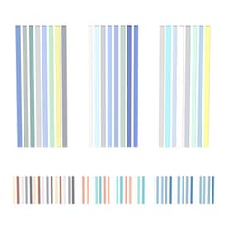 BAYTORY 1380Pcs Transparent Highlighter Tape Reusable, Clear Sticky Tabs for Annotating Books, Long Highlighting Strips Page Markers Index Tabs, Sticky Notes Aesthetic Office School Supplies