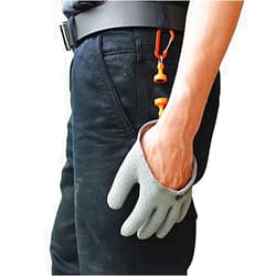 Inf-way Fishing Glove with Magnet Release, Fisherman Professional Catch Fish Gloves Cut&Puncture Resistant with Magnetic Hooks Hunting Glove 1pcs