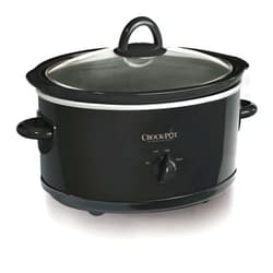 Crock-Pot 7-Quart Manual Slow Cooker, Black SCV700-B2