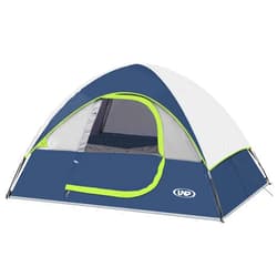 Unp Camping Tent 4 Person, Waterproof Windproof Tent with Rainfly Easy Set up-Portable Dome Tents for Camping