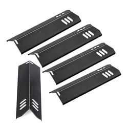 Kalomo Grill Heat Plates for DGF493BNP DGF510SBP Dyna Glo Grill Replacement Parts, 15”Porcelain BBQ Grill Heat Shield Burner Covers Heat Tents for Backyard Grill BY13-101-001-13, Uniflame, BHG Model