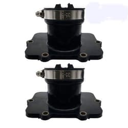 IBVIBV Pack of 2 Carburetor Carb Flange Intake Manifold Boot Socket for Ski-Doo Freestyle GSX 550F MXZ 550 Fan MXZ 550X Summit Expedition Snowmobile