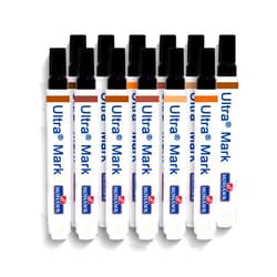 Mohawk Finishing Products Ultra Mark Wood Stain Touch Up Marker, Standard Color Assortment M280-1200, 12 Count