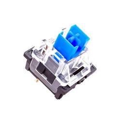Granvela OUTEMU (Gaote) Blue Switches 3-pin Tactile Clicky 50gf - Gateron and Cherry MX Equivalent - DIY Replaceable for Mechanical Gaming Keyboard - 20 Pack with 1 Switch Puller