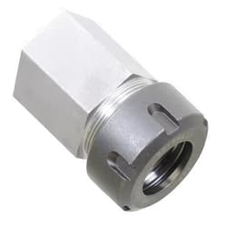 findmall ER-32 Hex Collet Block Collect Holder for CNC Lathe Engraving Machine Collet Block Holder with Collet Nut