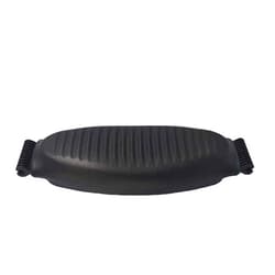OFFICE LOGIX SHOP OfficeLogixShop - Lumbar Pad Support for Herman Miller Aeron Chair - Size C - 3 dots on Back Lip - Graphite Color