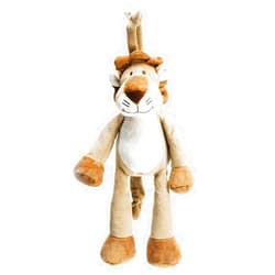 Teddykompaniet Båstad Teddykompaniet Diinglisar Adorable Stuffed Animal Lovely Realistic Large Wild Lion Musical Pull Animal Baby Comforter Soft Plush Sleep Toys|Birthday Gift for Baby Child Toddler|Ages 0+ (Singing Toy)