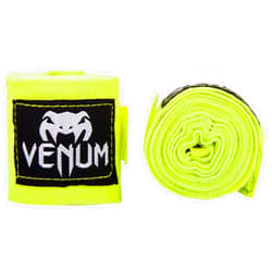 Venum Kontact Boxing Hand Wraps Neon Yellow, 180 in