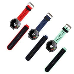 Xiaomi Tkasing Compatible with Garmin Forerunner 235 band,Soft Silicone Replacement Watch Band fit Garmin Forerunner 235/235 Lite/220/230/620/630/735XT/Approach S20/S6/S5