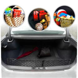 TN TrunkNets Inc Envelope Style Trunk Mesh Cargo Net for Dodge Charger 2011-2024 - Car Accessories - Premium Trunk Organizers and Storage - Cargo Net for Sedan - Vehicle Carrier Organizer for Dodge Charger