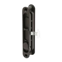 Prime-Line A 202 Diecast Black, Flush Sliding Screen Door Latch (Single Pack)