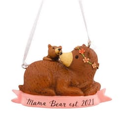 Hallmark Mama Bear New Mom 2021 Christmas Ornament