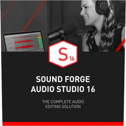 MAGIX SOUND FORGE Audio Studio 16 - The complete solution for recording, audio editing, restoration and mastering in one | Audio Software | Music Program | for Windows 10/11 [PC Online code]