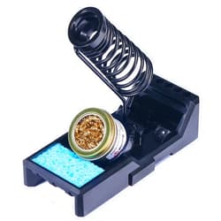 YIHUA X-4 Premium Soldering Iron Holder with Brass Wool, Cleaning Sponge and Solder Tip Slots