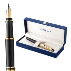 Waterman Expert Fountain Pen |The Opera Collection | Black & Gold| Gift Box