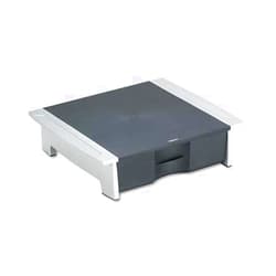 FELLOWES Manufacturing 8032601 Printer/Fax Machine Stand, 21 1/4 x 18 1/8 x 5 1/4, Black/Silver