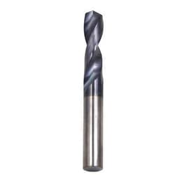 Yeahfits Yeshfit 5/16 Dia,Micro Solid Tungsten Carbide Coated Tip Twist Drill Bits for Stainless Steel,Hardened Steel CNC Metal Drilling (5/16x2-9/16, for Steel)