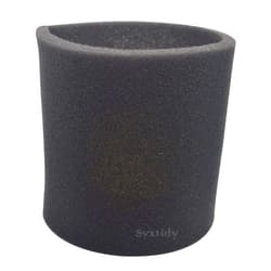 Syxtidy Black 90585 Foam Sleeve VF2001 Foam Replacements Filters For Wet Dry Vacuum Cleaner, Fits Most Shop-Vac, Vacmaster & Genie Shop Vacuum Cleaner, Replace Parts # 9058500