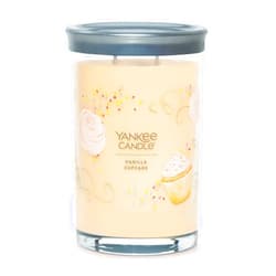 Yankee Candle Vanilla Cupcake Scented, Signature 20oz Large Tumbler 2-Wick Candle, Over 60 Hours of Burn Time