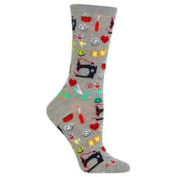 Hot Sox Women's Fun Occupation & Mom Crew Socks-1 Pair Pack-Cute & Funny Mother's Day Novelty Gifts