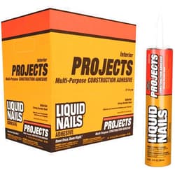 Liquid Nails for Projects and Construction Adhesive