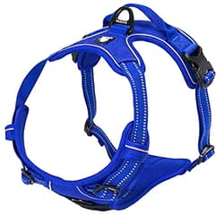 TRUE LOVE Adjustable No-Pull Dog Harness Reflective Pup Vest Harnesses Comfortable Control Brilliant Colors Truelove TLH5651(Royal Blue,L)