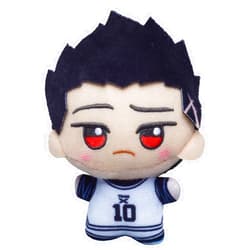 QAHEART Barou Shouei Plush Figure Anime Soft Stuffed Doll Schoolbag Wallet Pendant Charm Mini Hug Pillow Decoration Collectible Gifts
