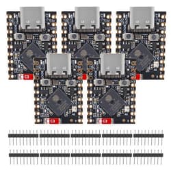ACEIRMC Type-C Supermini ESP32-S3 Development Board Supermini Development Board 2.4GHz WiFi Bluetooth 160MHz Running Frequency Compatible with Arduino (5pcs)