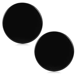 KOZHOM [Upgraded] WB29K10023 Range Medium Burner Cap Replacement Part, Fit for GE Gas Range/Stove/Oven/Cooktop, 3.2 Inch Diameter (2Pcs)