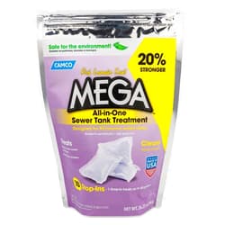 Camco Mega All-in-One Sewer Tank Treatment, Lavender, 10-Pack