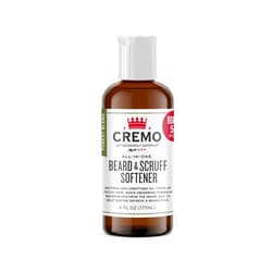 Cremo Cedar Forest Beard & Scruff Softener, Softens and Conditions Coarse Facial Hair of all Lengths in Just 30 Seconds, 6 Fluid Ounce