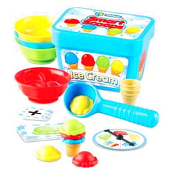 Learning Resources Smart Scoops Math Activity Set, Stacking and Sorting Toys, Develops Early Math Skills, 55 Pieces, Ages 3+