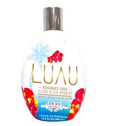 Tan Asz U Luau Advanced 200X Island Black Bronzer Tanning Lotion