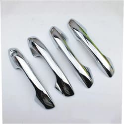 TOYOREY Fit for Kia Rio 4 X-line 2017-2020, Car Door Handle Sequins, ABS Silver wear-Resistant Door Handle Sequins, car Exterior Decoration