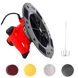 PreAsion 220V Wall Smoothing Polishing Machine 3800W Electric Concrete Cement Mortar Trowel Hand-Held Putty Cement Mortar Trowel Plaster Smoothing Tool