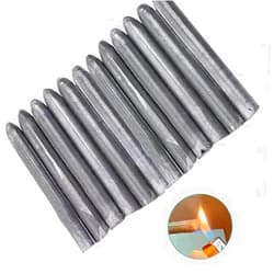 VWVVWV 12Pcs Low Temperature Welding Rods – Universal Flux Core Welding Rods for Aluminum, Stainless Steel, Alloy, Copper – Beginner and Pro-Friendly Multipurpose Repair Rods
